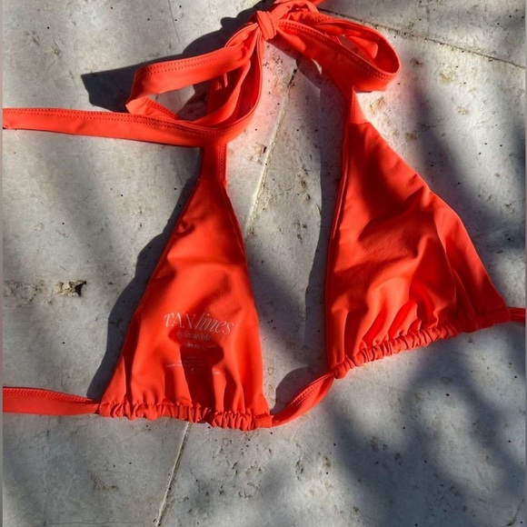 NWT Tan Lines bikini set Kenya Top clarens bottom Watermelon! Bottoms=M; Top=XS! - Picture 4 of 5
